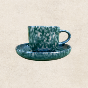 Taza Mármol Verde
